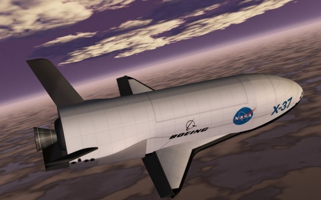 Un disegno della navetta della Nasa.
